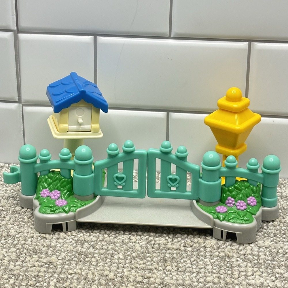 Fisher Price Little People Fun Sounds Train Replacement Garden Set